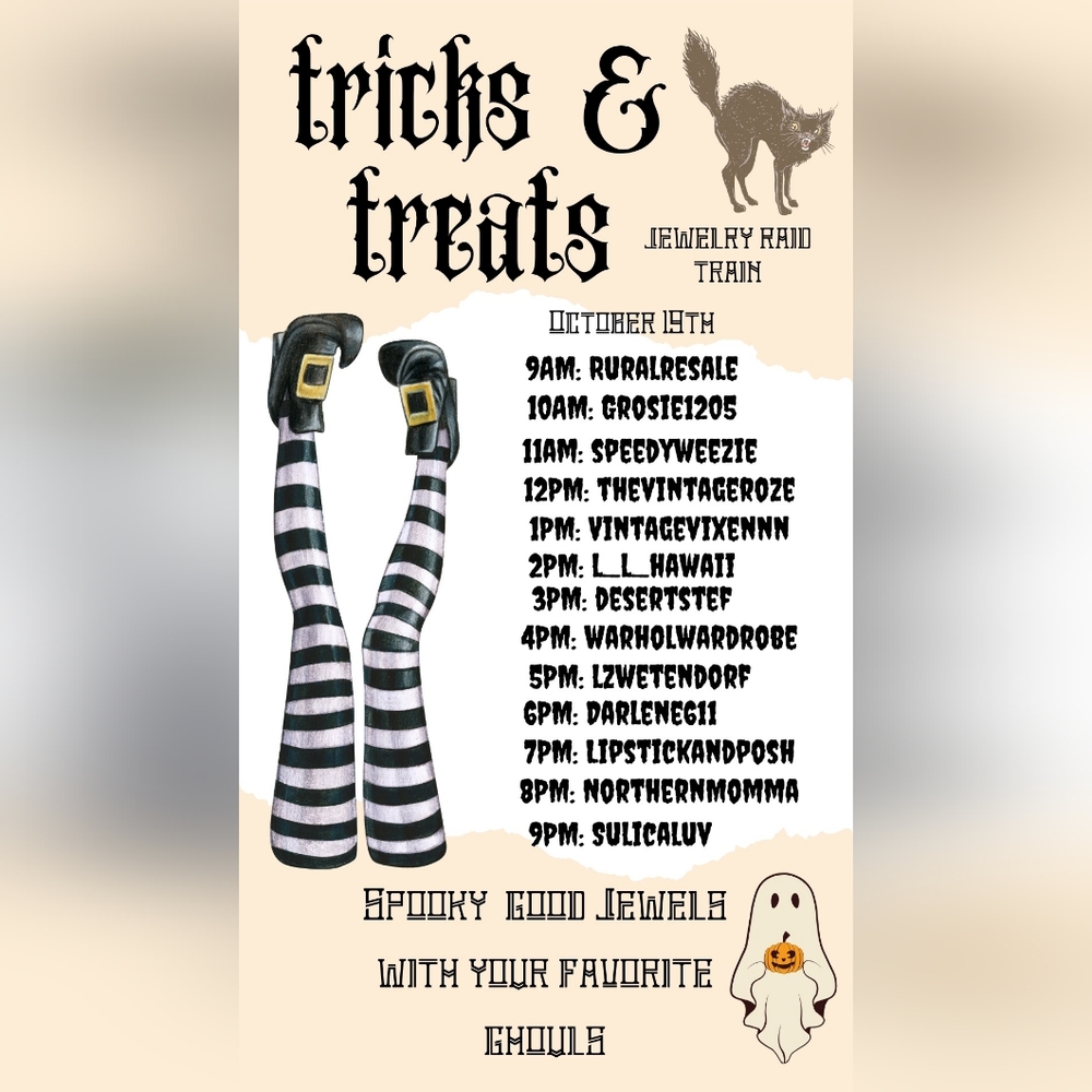 Jewelry Raid Train October 19th